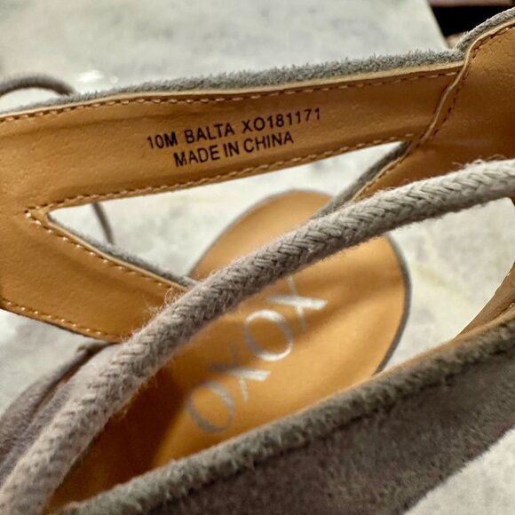 women's gray high heels XOXO - Picture 7 of 10